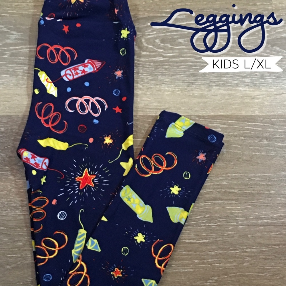 Lularoe 4th of July 💥 Leggings L/LX